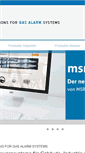 Mobile Screenshot of msr-electronic.de